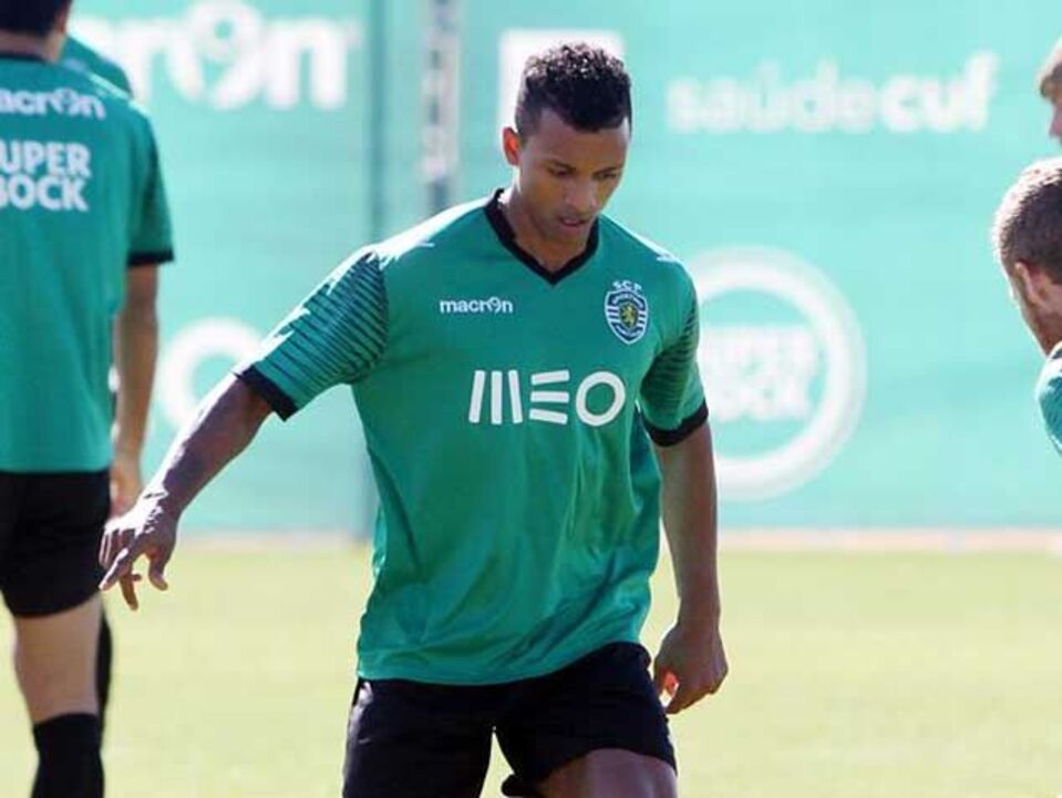 Nani já está na Academia para integrar o treino