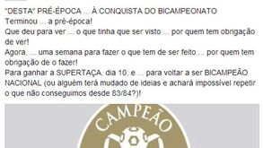 Rui Gomes da Silva pede mudanças 