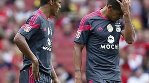 Encarnados em último lugar na Emirates Cup