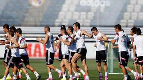 Ronaldo não treinou esta manhã pelos merengues