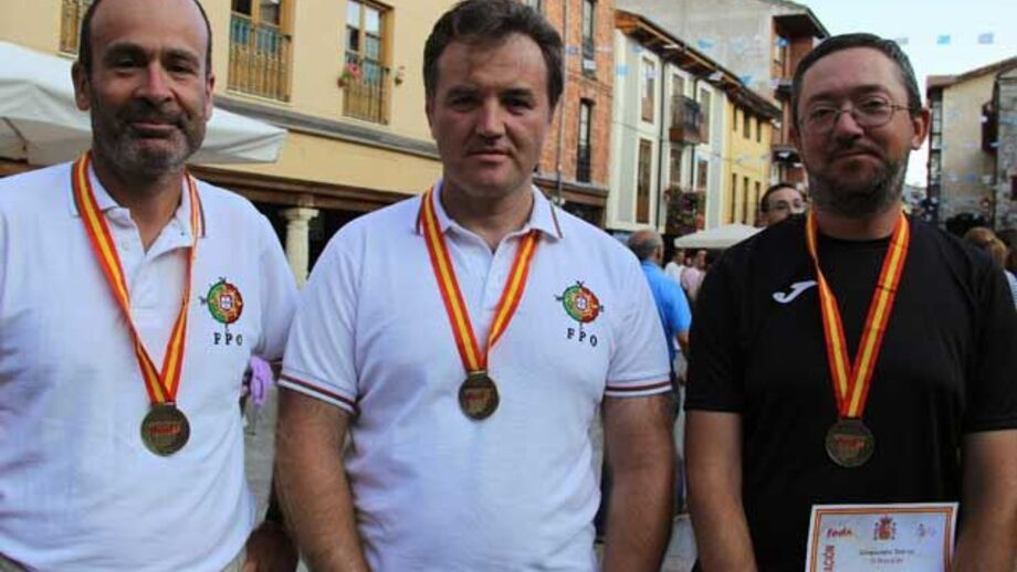 Trio português campeão ibérico de precisão