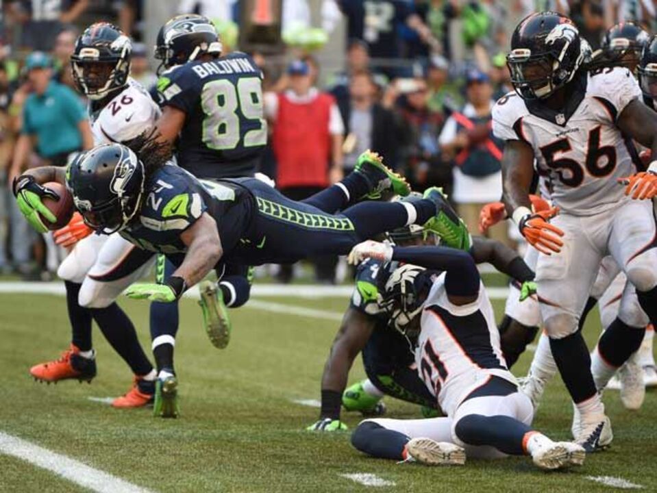 Seattle bate Denver na reedição do último Super Bowl