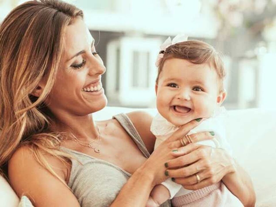 Carolina Patrocínio é uma mãe babada
