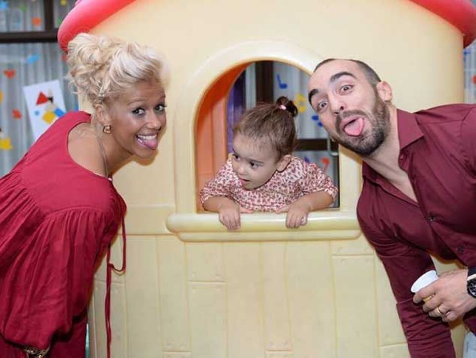 Ricardinho festeja aniversário da filha