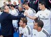 Um animado retrato de família do Real Madrid