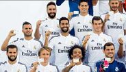 Um animado retrato de família do Real Madrid
