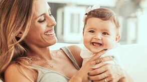 Carolina Patrocínio é uma mãe babada