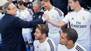 Um animado retrato de família do Real Madrid