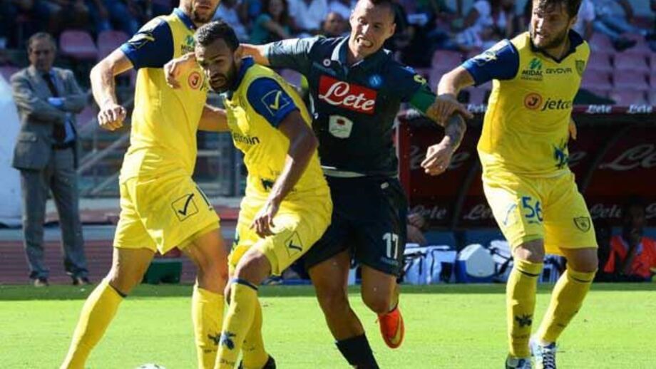 Nápoles-Chievo, em direto