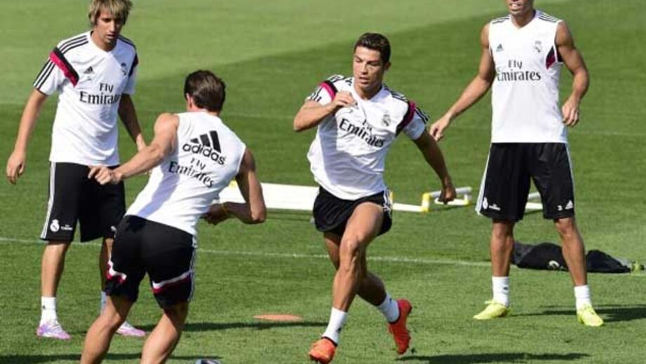 Pepe e Coentrão ausentes do treino