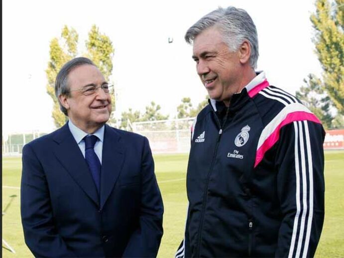 Um animado retrato de família do Real Madrid