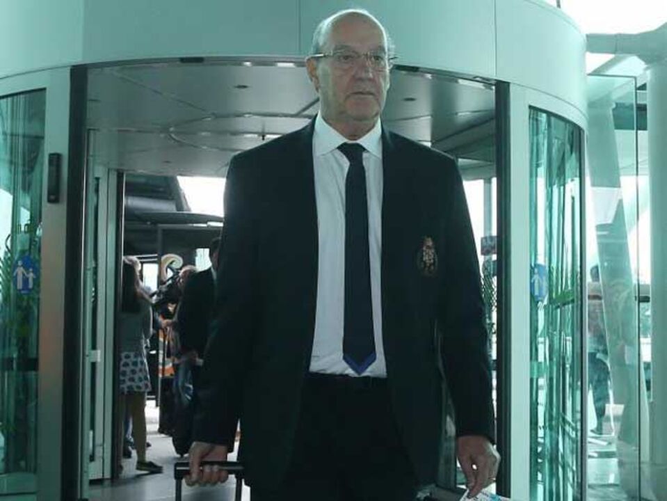 Amigos Pinto da Costa e Lucescu matam saudades