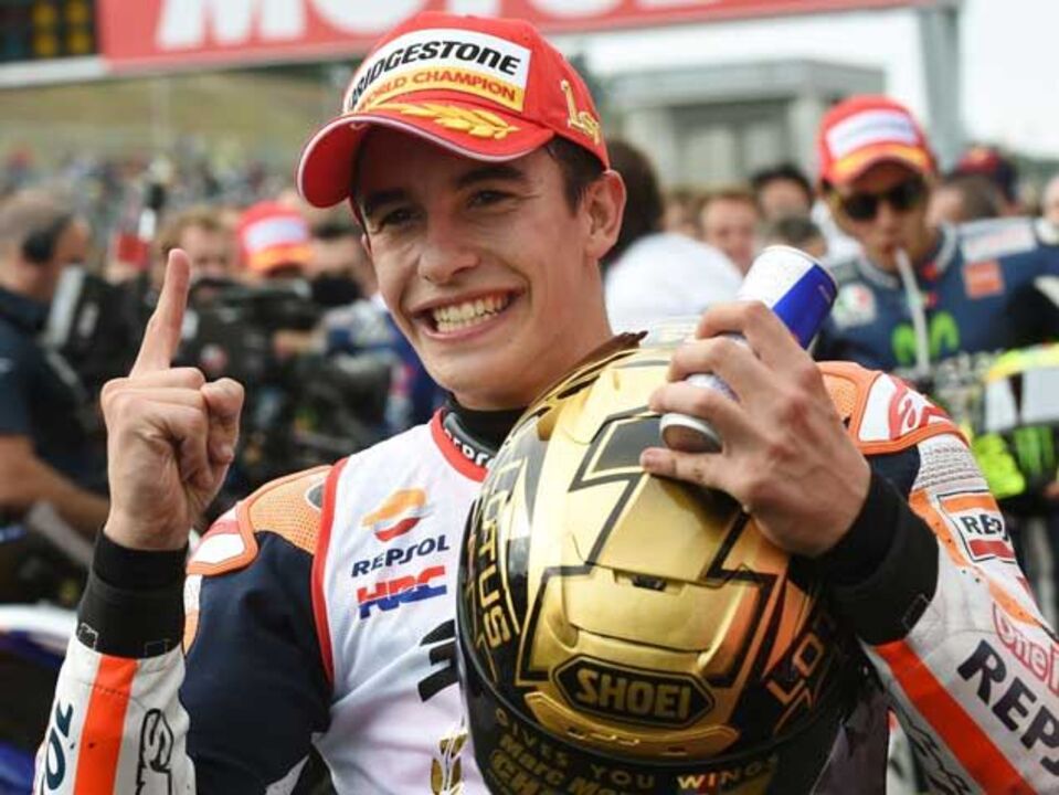 Marc Márquez campeão do Mundo de MotoGP