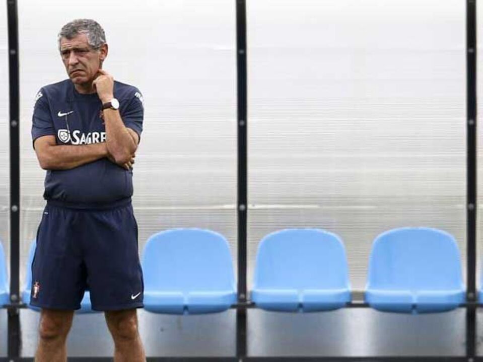Parte final do treino aberta ao público