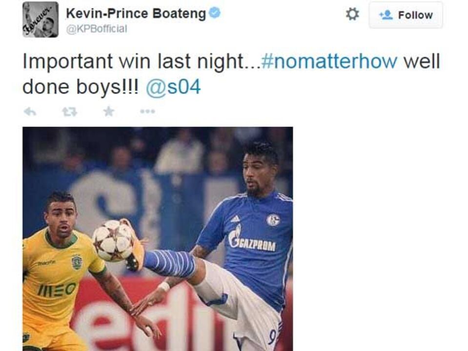 Boateng: «Vencer... não importa como»