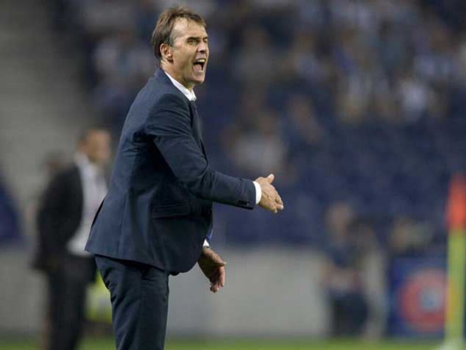 Julen Lopetegui: «Gostaria era que os assobios fossem para mim»