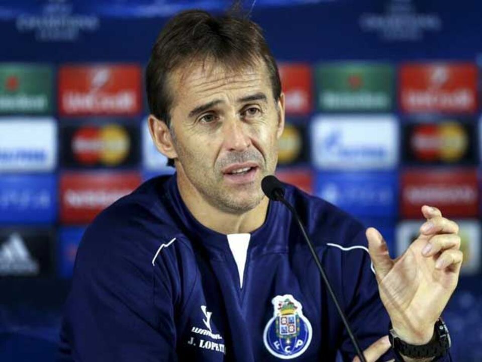 Julen Lopetegui: «Preferia ter quatro pontos de vantagem do que de desvantagem»