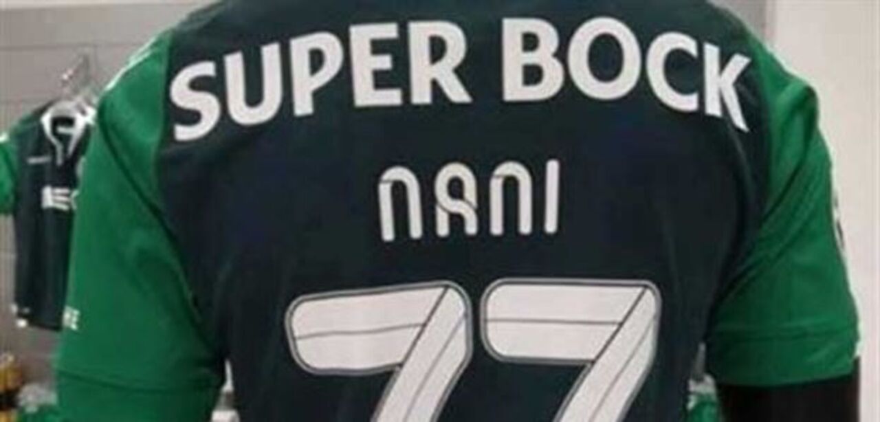 Mais de mil camisolas de Nani vendidas em 4 dias