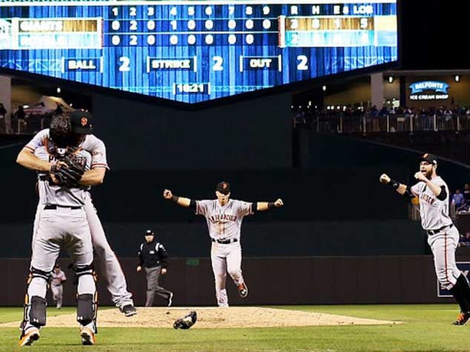 Beisebol: Giants batem Royals e conquistam título