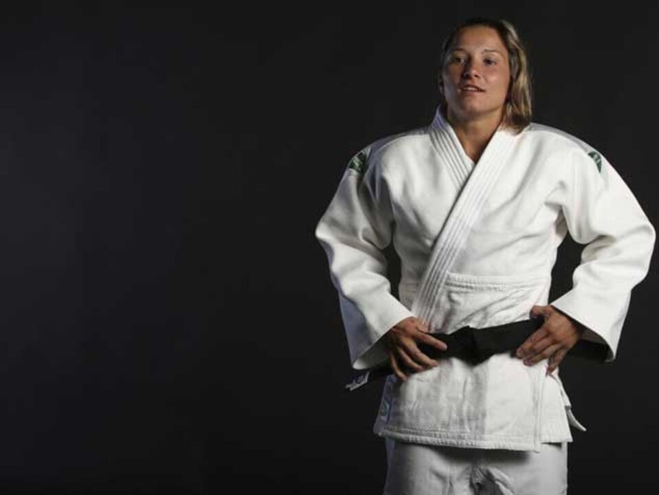 Telma Monteiro na final do Grand Slam de Abu Dhabi