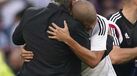 O abraço de Pepe a Ancelotti