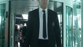 Amigos Pinto da Costa e Lucescu matam saudades