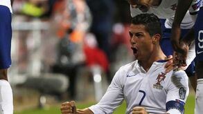 CR7 no golo caído do céu