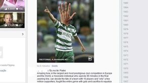 Adeptos leoninos invadem Facebook da Liga dos Campeões