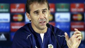 Julen Lopetegui: «Preferia ter quatro pontos de vantagem do que de desvantagem»