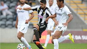 Nacional-Académica, 1-0: Matias foi o único com poder de fogo