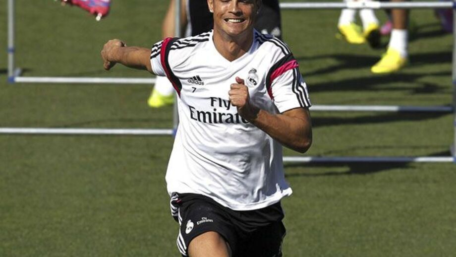 Ronaldo corre para defrontar o Ath. Bilbao