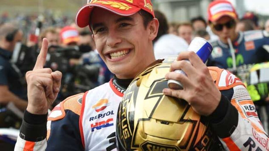 Marc Márquez campeão do Mundo de MotoGP