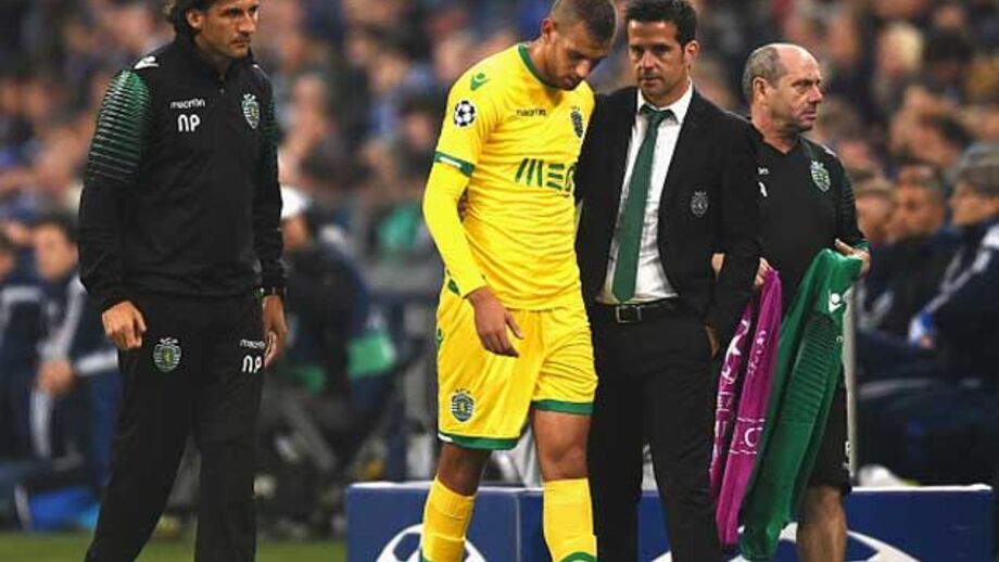 Slimani sai lesionado