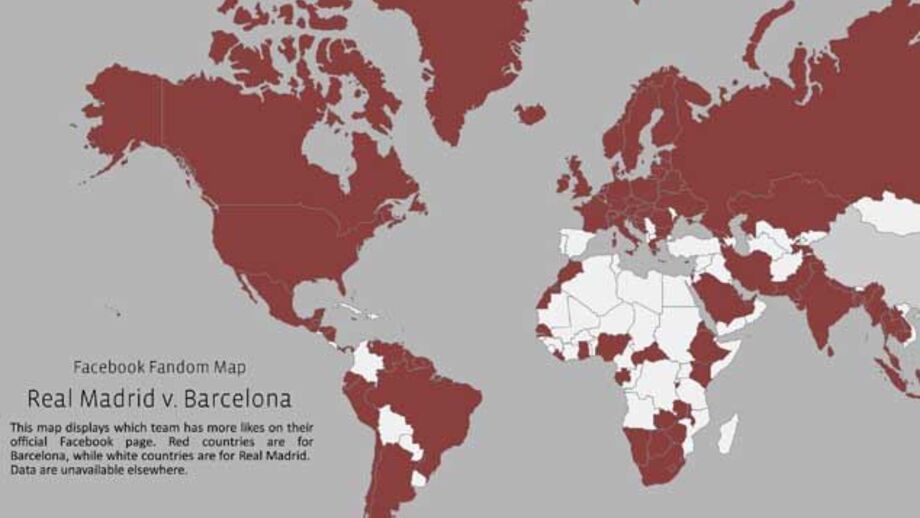 Real Madrid perde clássico no Facebook