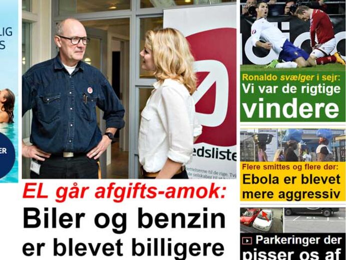 Dinamarqueses chamam  'carrasco' e'satanás' a Ronaldo