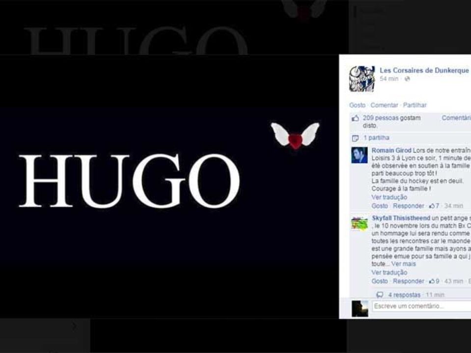 Hóquei no gelo: Criança morre ao ser atingida por disco