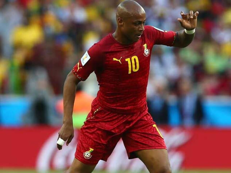 André Ayew agrava baixas ganesas