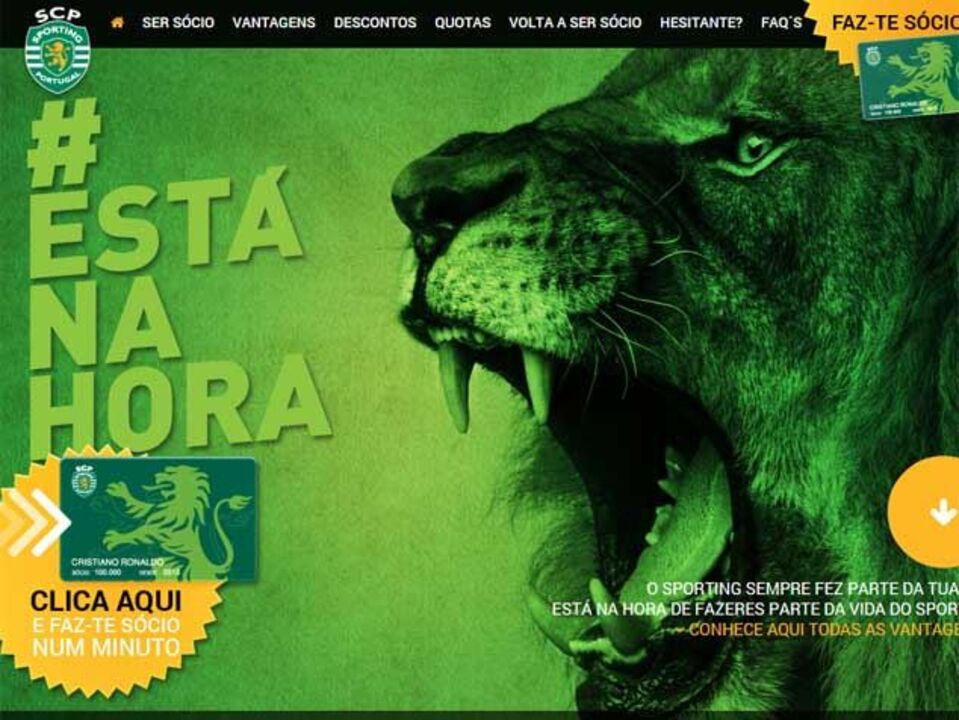 Leões lançam programa "Sócio num minuto"
