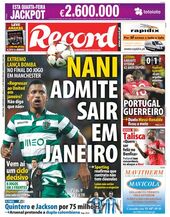Quarta-feira, 19 de novembro de 2014