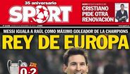 "Sport" dá Bola de Ouro a Cristiano Ronaldo
