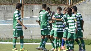 Iniciados: Sporting vence CAC Pontinha em Alcochete (3-1)