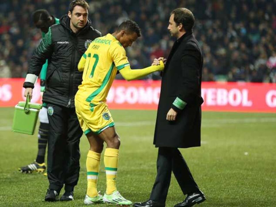 Leões confirmam lesão de Nani sem previsão de paragem