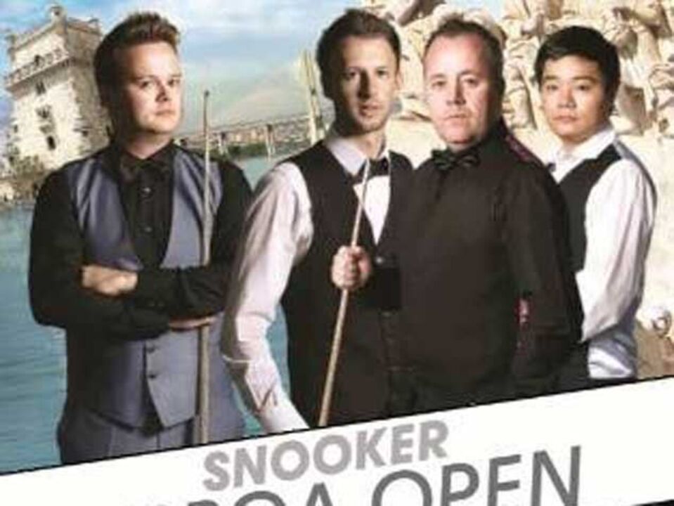Snooker: Um português garantido no quadro final do Lisboa Open
