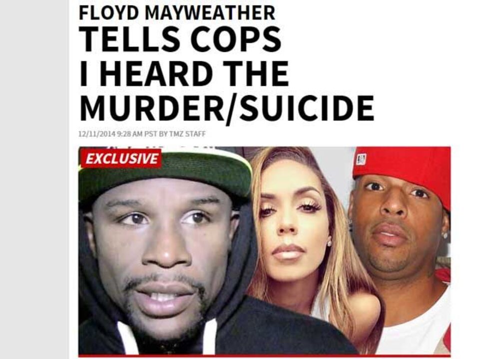 Floyd Mayweather confessa ter testemunhado homícidio