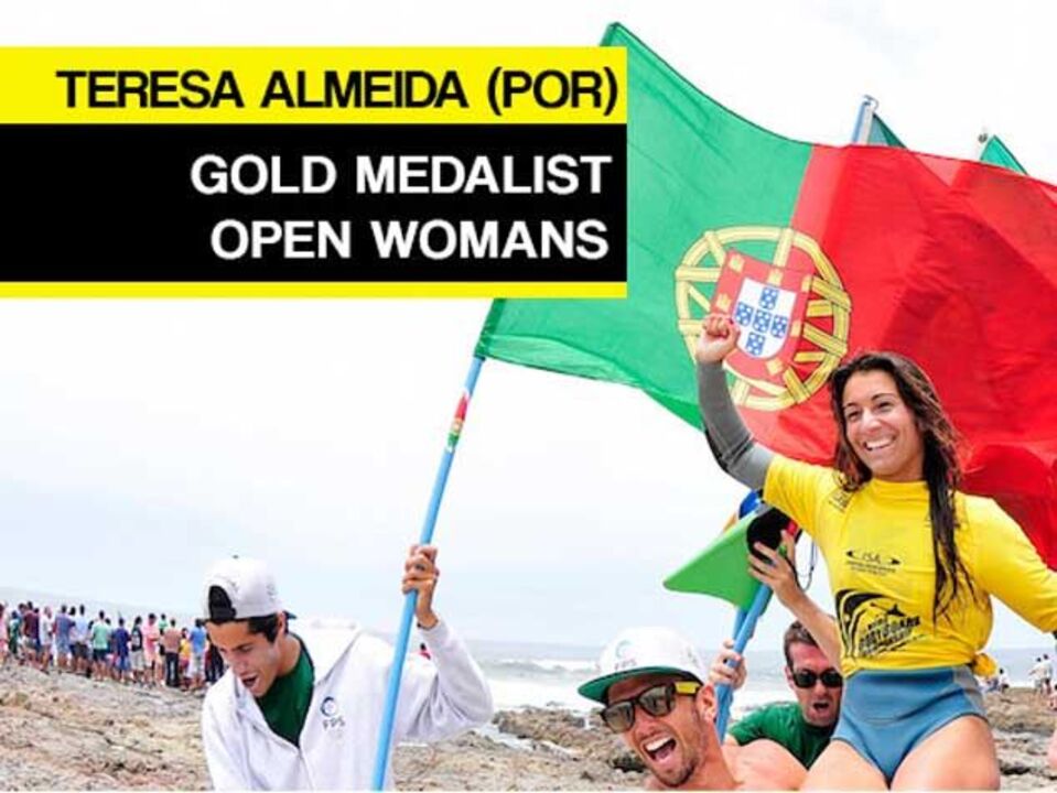 Bodyboard: Teresa Almeida sagra-se campeã Mundial