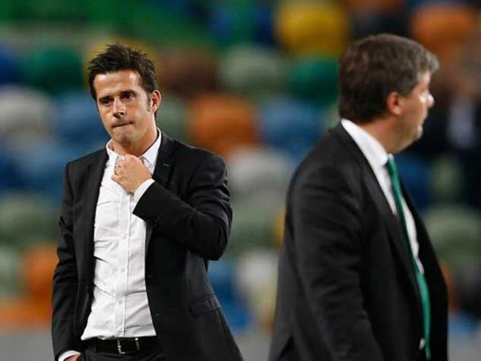 Marco Silva: «Reforços? Ainda não tínhamos falado sobre isso»