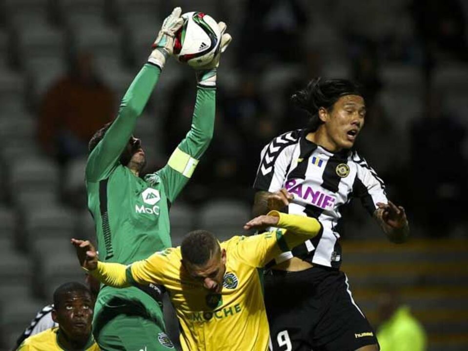 Baliza fechada após quatro jogos