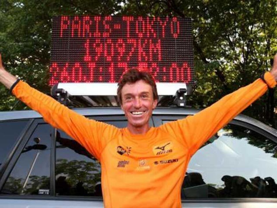Ultramaratonista de 61 anos quer dar a volta ao mundo
