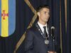 Cristiano Ronaldo condecorado na Madeira