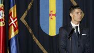 Cristiano Ronaldo condecorado na Madeira